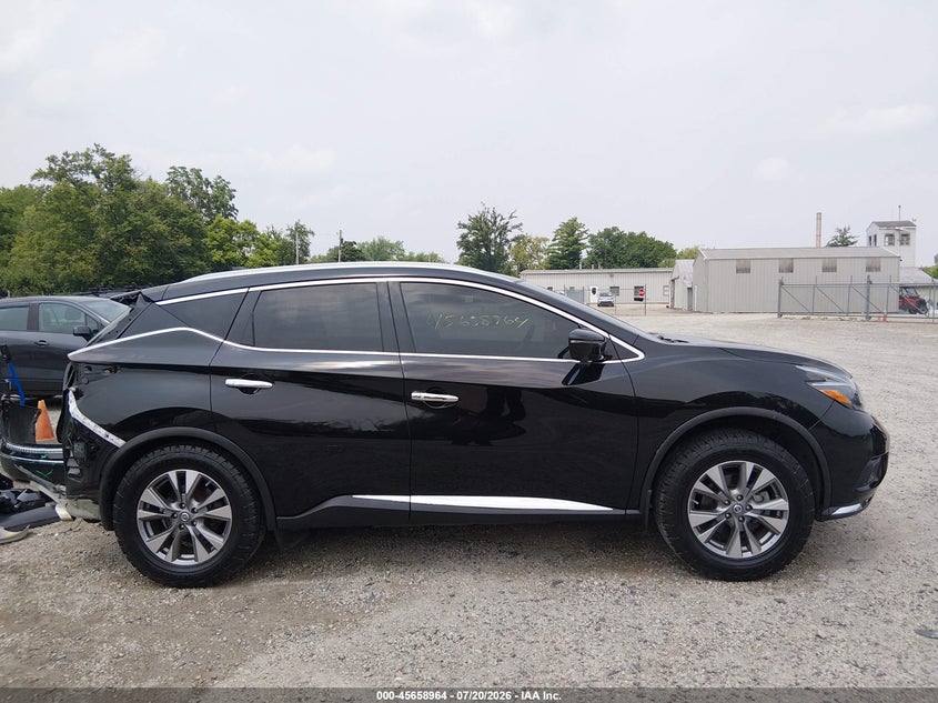 2018 Nissan Murano Sl VIN: 5N1AZ2MH8JN177210 Lot: 45658964