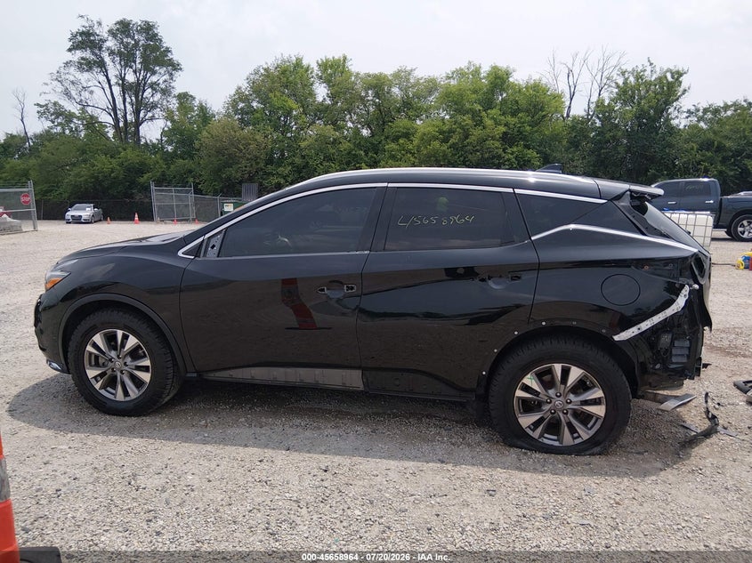 2018 Nissan Murano Sl VIN: 5N1AZ2MH8JN177210 Lot: 45658964