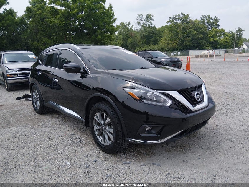 2018 Nissan Murano Sl VIN: 5N1AZ2MH8JN177210 Lot: 45658964
