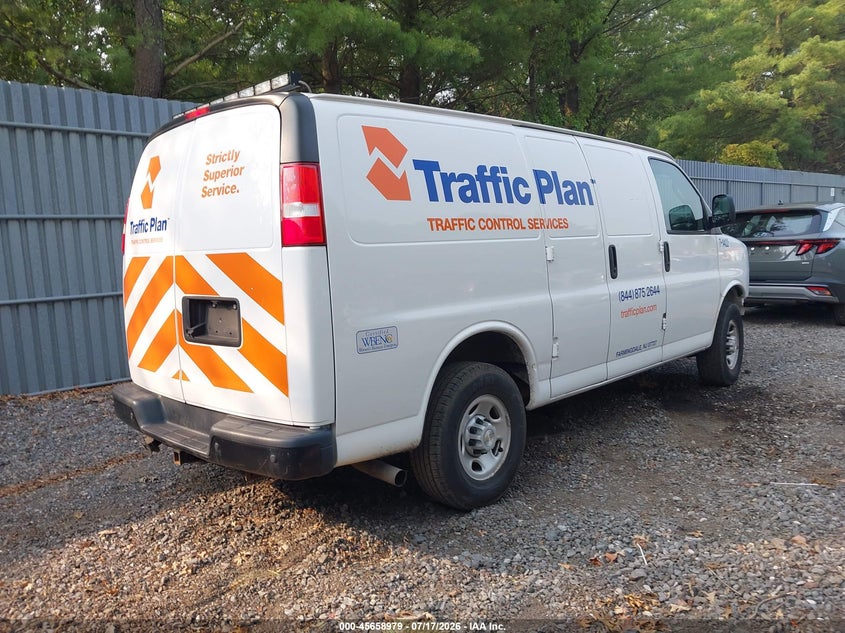 Vin: 1gcwgafp0l1193443, lot: 46157551, chevrolet express cargo rwd 2500 regular wheelbase wt 20204