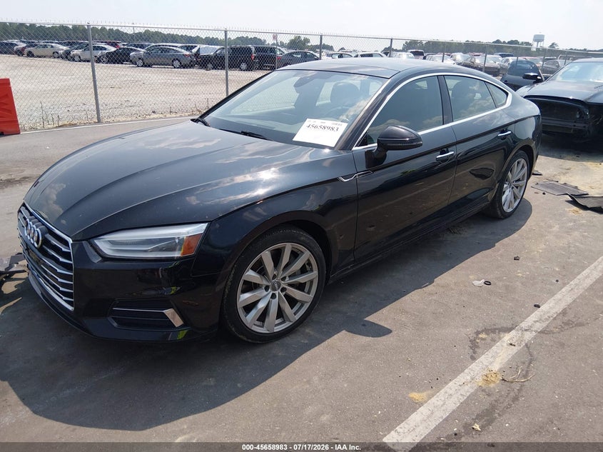 Vin: wauancf56ja011023, lot: 46157555, audi a5 2.0t premium 20182