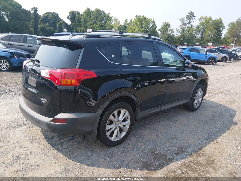 Vin: 2t3dfrev5fw408605, lot: 46157570, toyota rav4 limited 20154