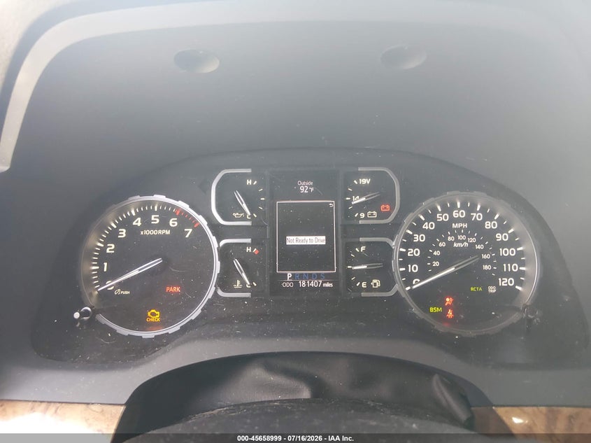 2019 Toyota Tundra 1794 5.7L V8 VIN: 5TFAY5F17KX821505 Lot: 45658999