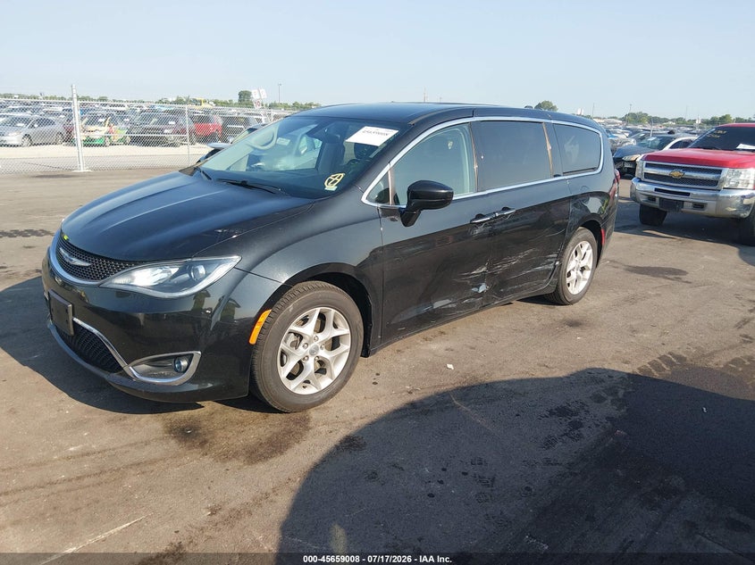 Vin: 2c4rc1fg7kr525624, lot: 46157580, chrysler pacifica touring plus 20192