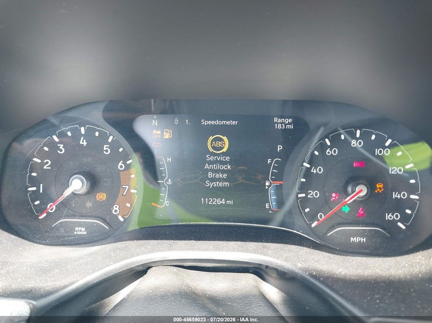 2022 Jeep Compass Latitude 4X4 VIN: 3C4NJDBB0NT101896 Lot: 45659023