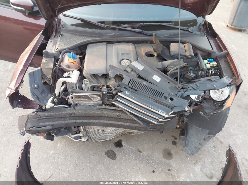 2013 Volkswagen Passat 2.5L S VIN: 1VWAP7A30DC056071 Lot: 45659024