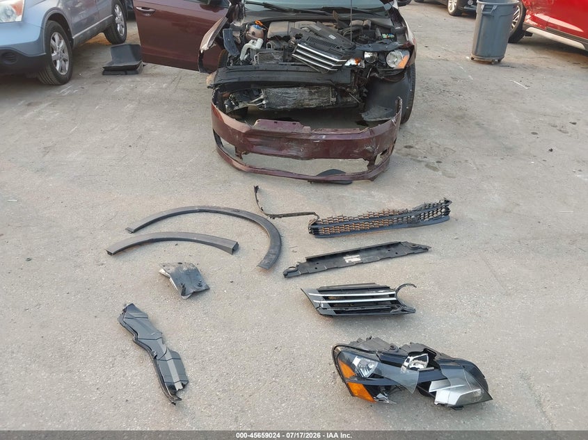 2013 Volkswagen Passat 2.5L S VIN: 1VWAP7A30DC056071 Lot: 45659024