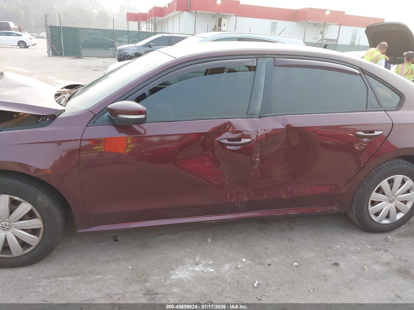2013 Volkswagen Passat 2.5L S VIN: 1VWAP7A30DC056071 Lot: 45659024