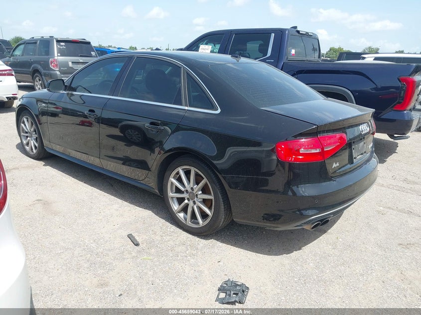 Vin: wauffafl3en019536, lot: 46157615, audi a4 2.0t premium 20143