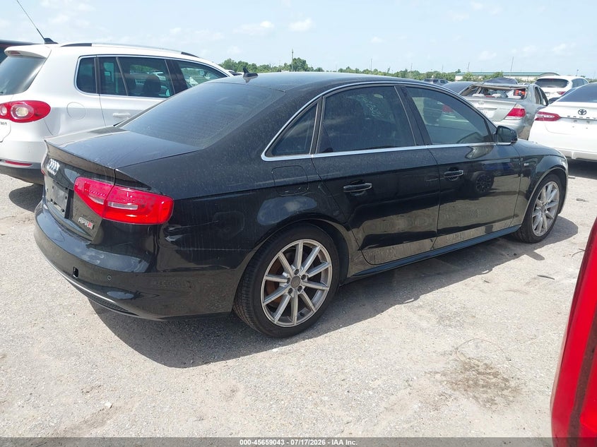 Vin: wauffafl3en019536, lot: 46157615, audi a4 2.0t premium 20144