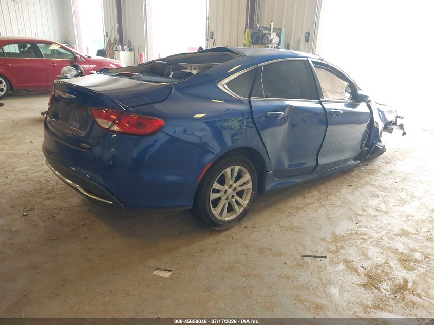 Vin: 1c3cccabxhn512115, lot: 46157620, chrysler 200 limited platinum 20174