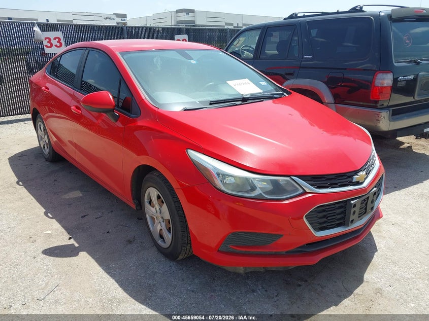 2018 Chevrolet Cruze Ls Auto VIN: 1G1BC5SM5J7142763 Lot: 45659054
