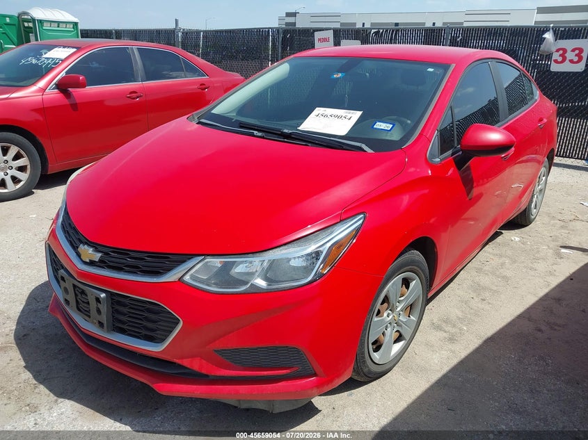 2018 Chevrolet Cruze Ls Auto VIN: 1G1BC5SM5J7142763 Lot: 45659054