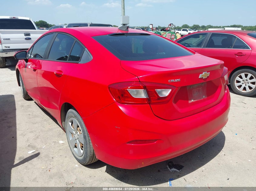 2018 Chevrolet Cruze Ls Auto VIN: 1G1BC5SM5J7142763 Lot: 45659054