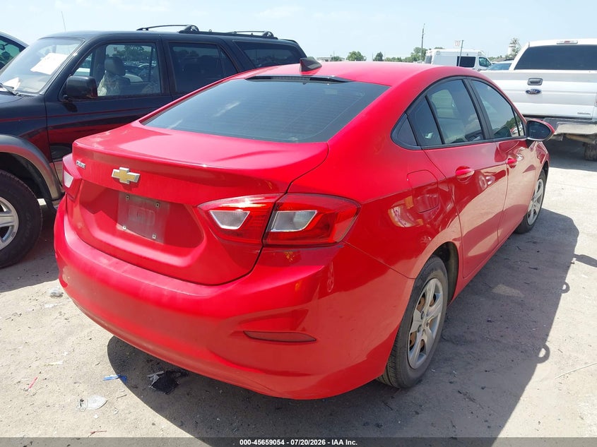 2018 Chevrolet Cruze Ls Auto VIN: 1G1BC5SM5J7142763 Lot: 45659054