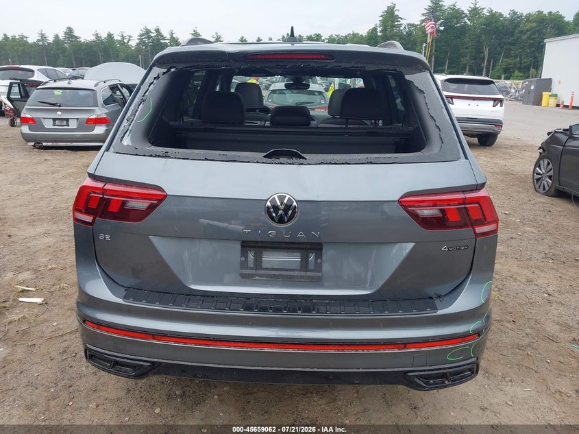 2024 Volkswagen Tiguan 2.0T Se R-Line Black VIN: 3VV8B7AX7RM216666 Lot: 45659062