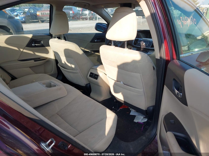 2015 HONDA ACCORD auction photo 8