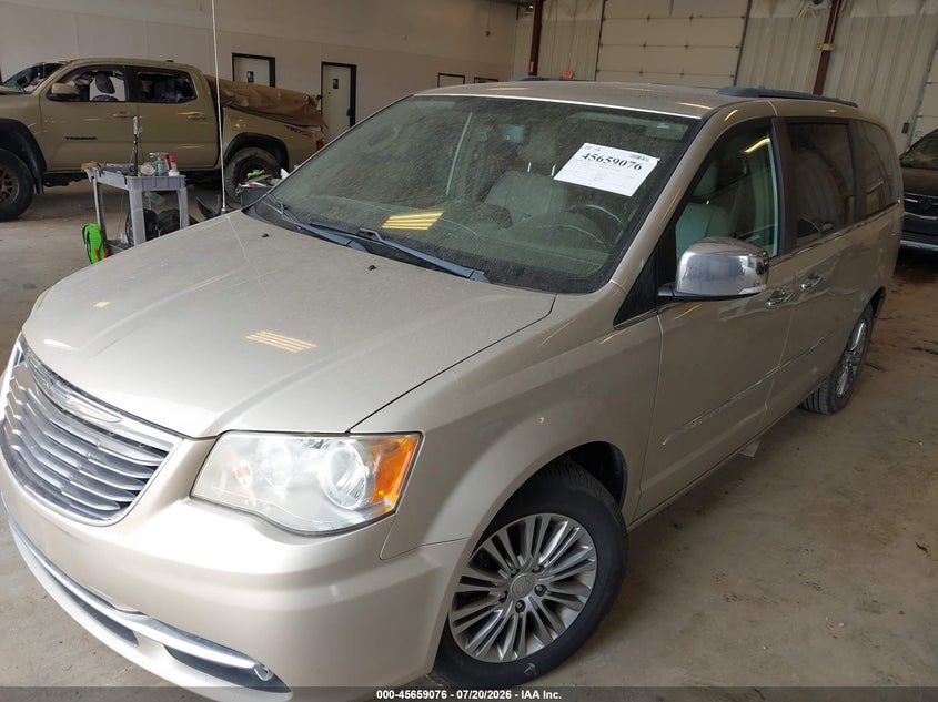 Vin: 2c4rc1cg2dr510634, lot: 46157648, chrysler town & country touring-l 20132