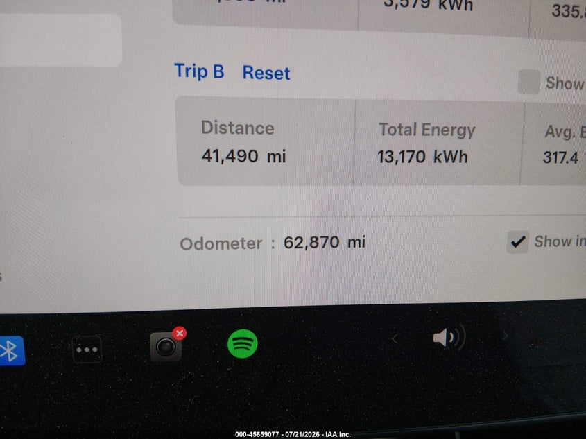 2021 Tesla Model Y Long Range Dual Motor All-Wheel Drive VIN: 5YJYGAEE5MF136656 Lot: 45659077