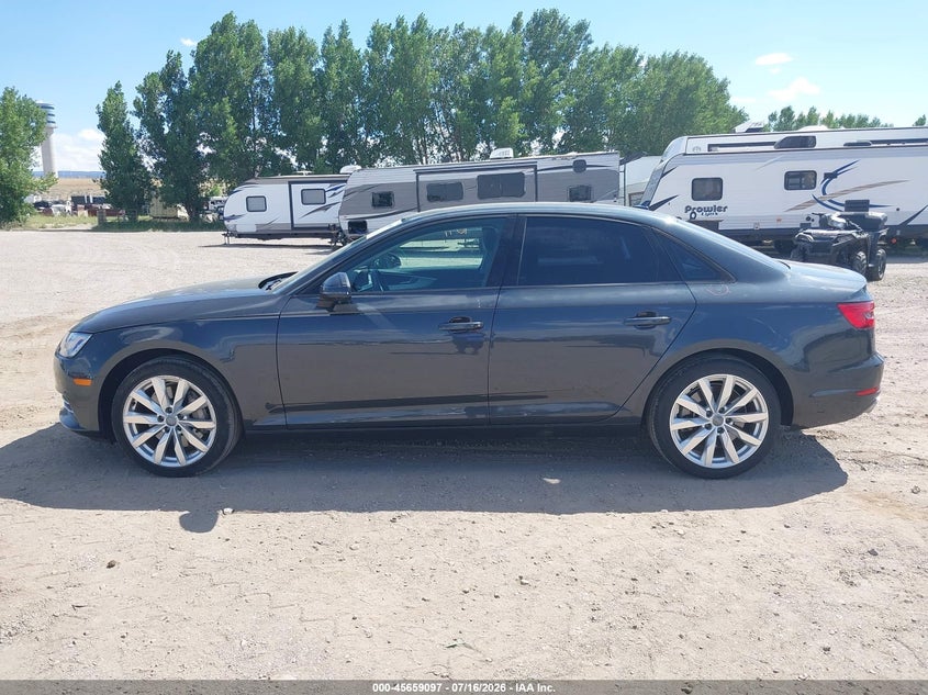 2017 Audi A4 Premium VIN: WAUGNAF40HN007834 Lot: 45659097