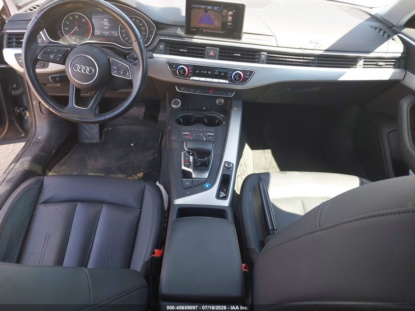 2017 Audi A4 Premium VIN: WAUGNAF40HN007834 Lot: 45659097