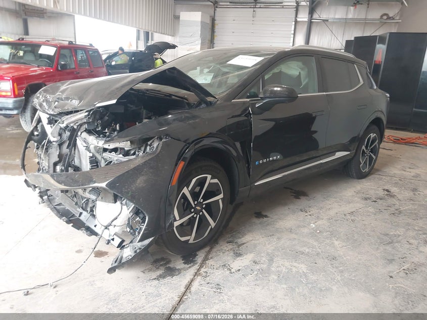Vin: 3gn7dlrr1ss203813, lot: 46157670, chevrolet equinox ev lt 20252