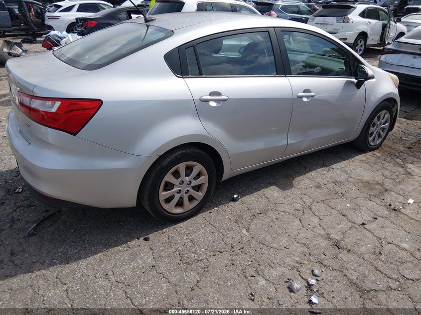 Vin: knadm4a37g6586318, lot: 46157692, kia rio lx 20164