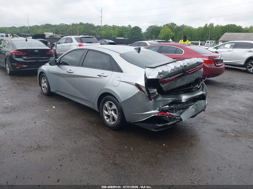 2021 HYUNDAI ELANTRA auction photo 3