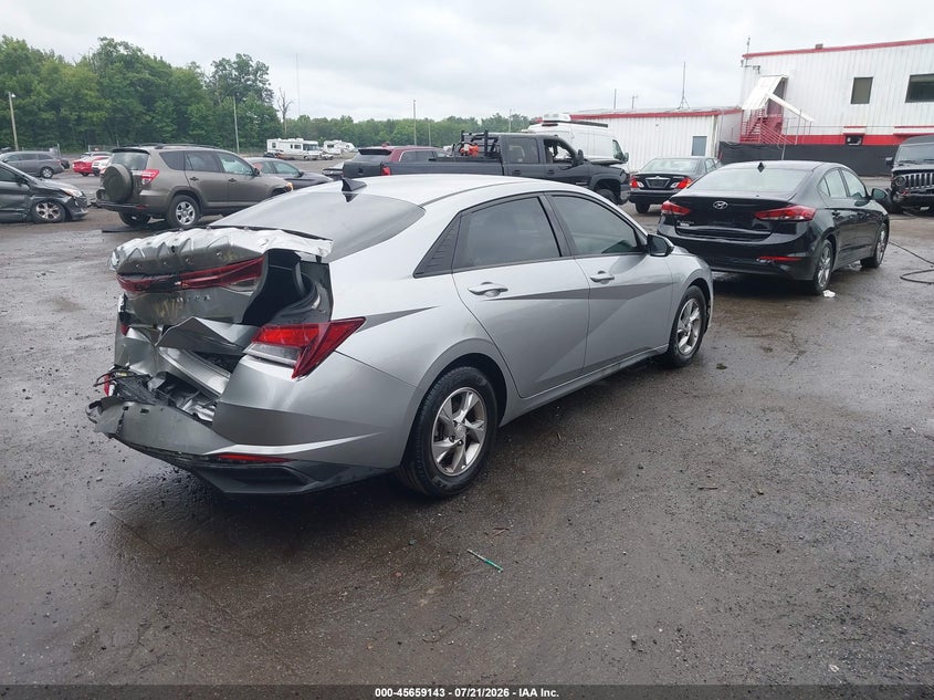 2021 HYUNDAI ELANTRA auction photo 4