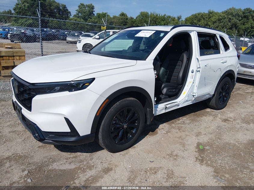 2024 Honda Cr-V Hybrid Sport-L, Left Side, IAAI, VIN 7FARS6H88RE013872 — photo 2