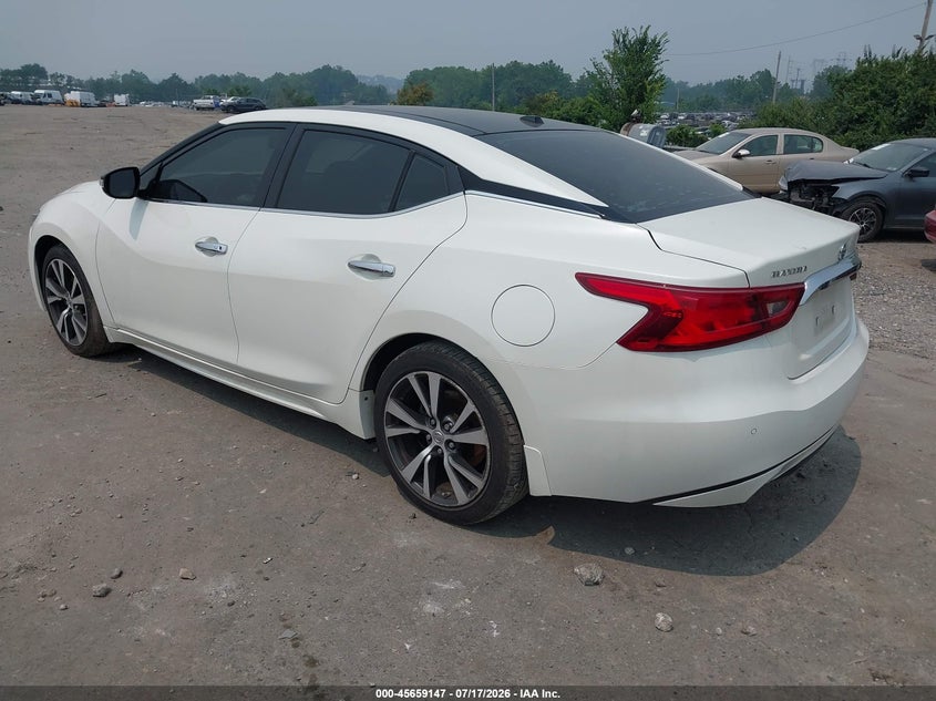 Vin: 1n4aa6ap5hc391498, lot: 46157719, nissan maxima 3.5 sl 20173