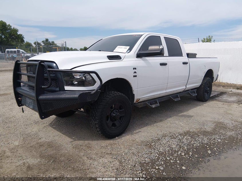 Vin: 3c6ur5hj5eg143358, lot: 46157760, ram 2500 tradesman 20142