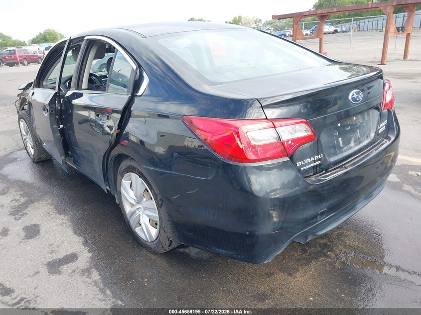 Vin: 4s3bnaa68g3013591, lot: 46157767, subaru legacy 2.5i 20163