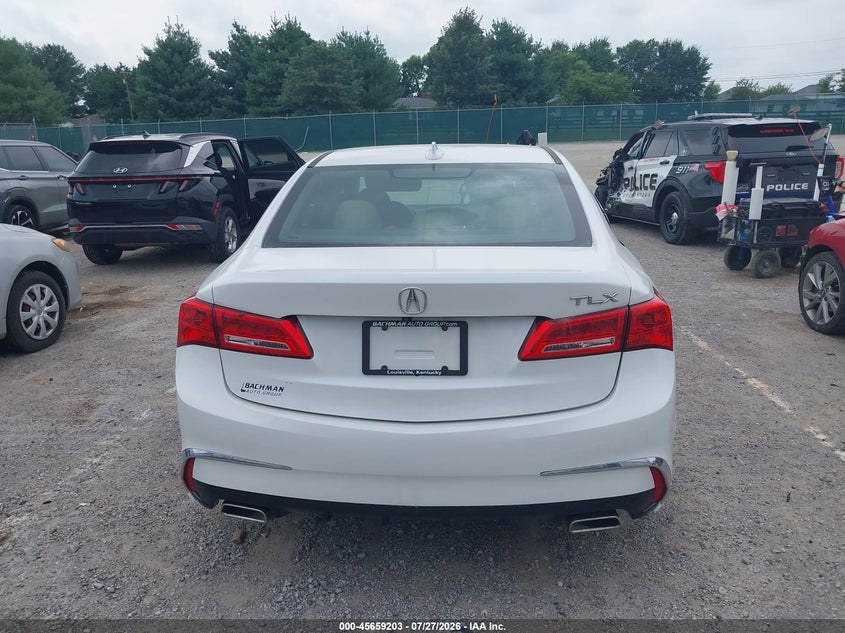 ACURA TLX 2019 VIN 19UUB2F34KA003166