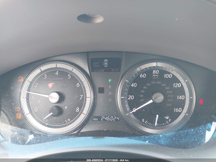 2010 Lexus Es 350 VIN: JTHBK1EG3A2377196 Lot: 45659204