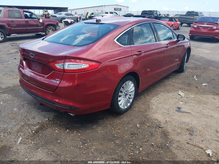 Vin: 3fa6p0lu7er227218, lot: 46157780, ford fusion hybrid se 20144