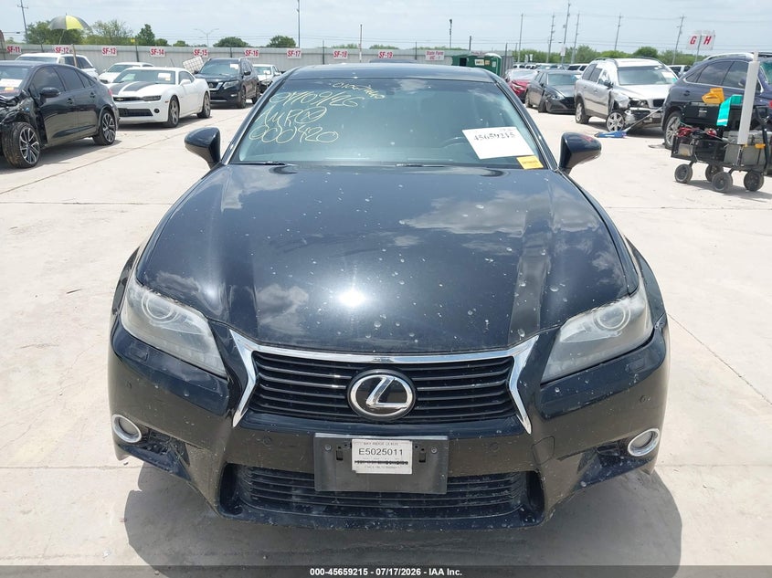 2013 Lexus Gs 350 VIN: JTHCE1BL5D5000420 Lot: 45659215