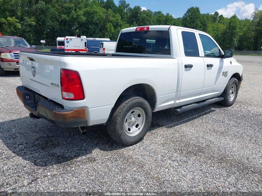Vin: 1c6rr7fg4ns172626, lot: 46157790, ram 1500 classic tradesman  4x4 6'4 box 20224