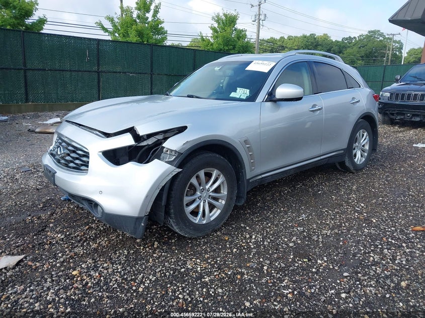 Vin: jn8as1mw6am854637, lot: 46157794, infiniti fx35 20102