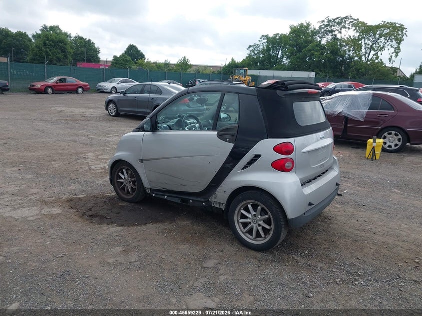 2008 SMART FORTWO auction photo 3