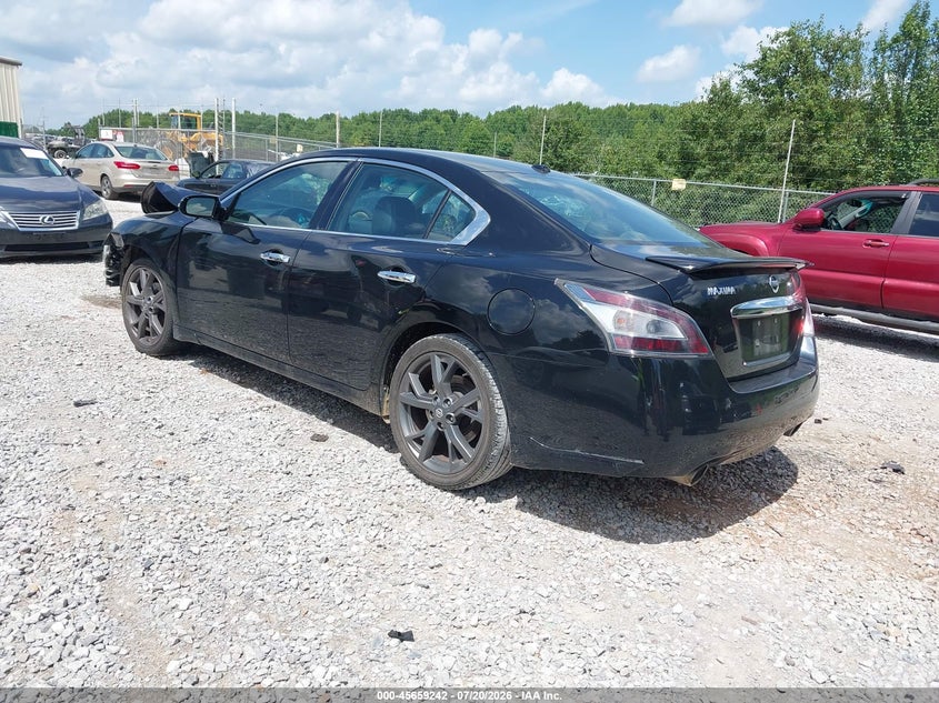 Vin: 1n4aa5ap6ec913478, lot: 46157814, nissan maxima 3.5 sv 20143