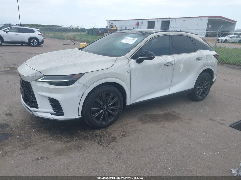 Vin: 2t2bamca0pc026658, lot: 46157815, lexus rx 350 f sport handling 20232