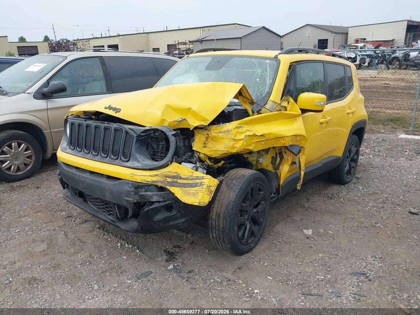 2017 Jeep Renegade, Front End, IAAI, VIN ZACCJBBB9HPE67010 — photo 2