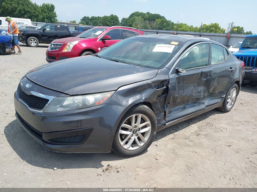 Vin: knagm4a79b5093321, lot: 46157853, kia optima lx 20112