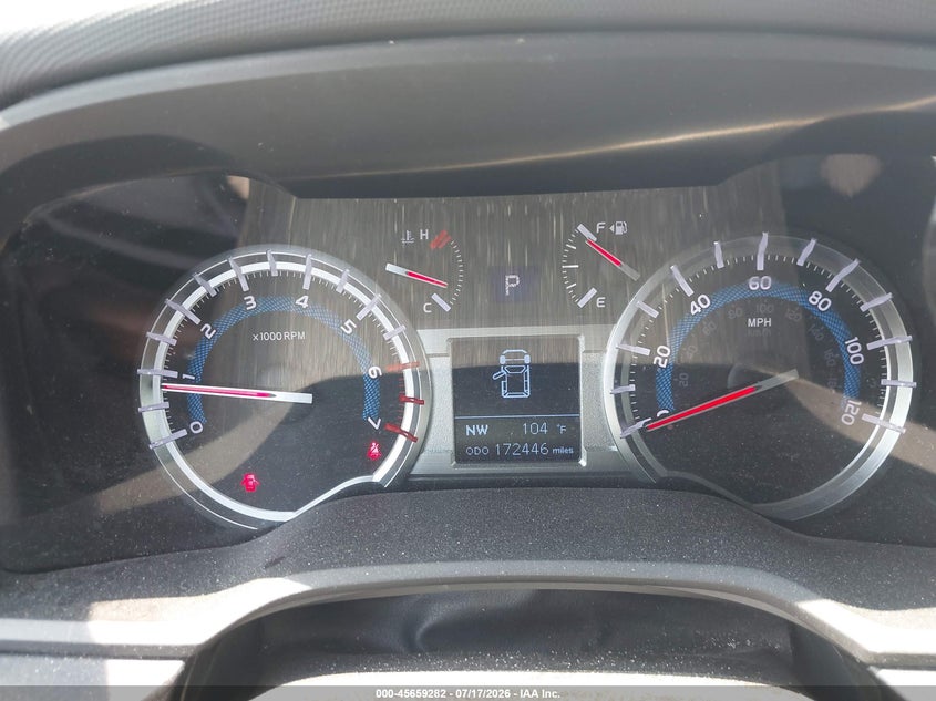 2016 Toyota 4Runner Sr5 VIN: JTEBU5JR9G5277343 Lot: 45659282