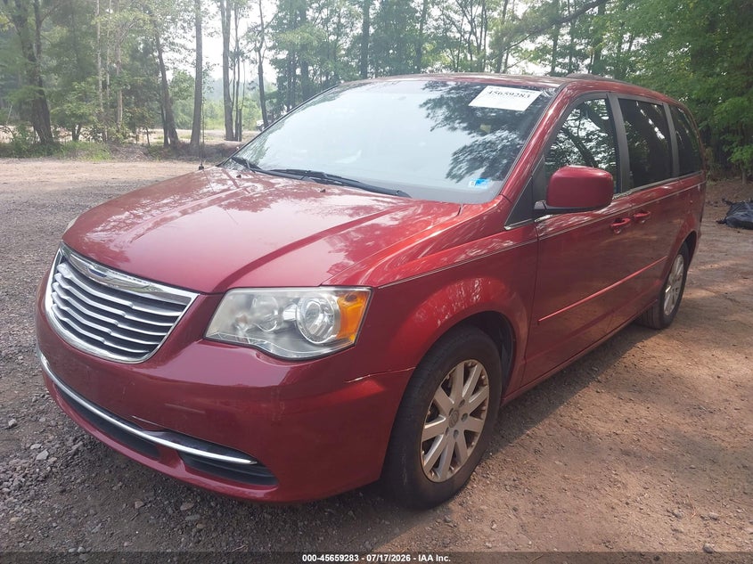 Vin: 2c4rc1ag5gr105097, lot: 46157855, chrysler town & country lx 20162