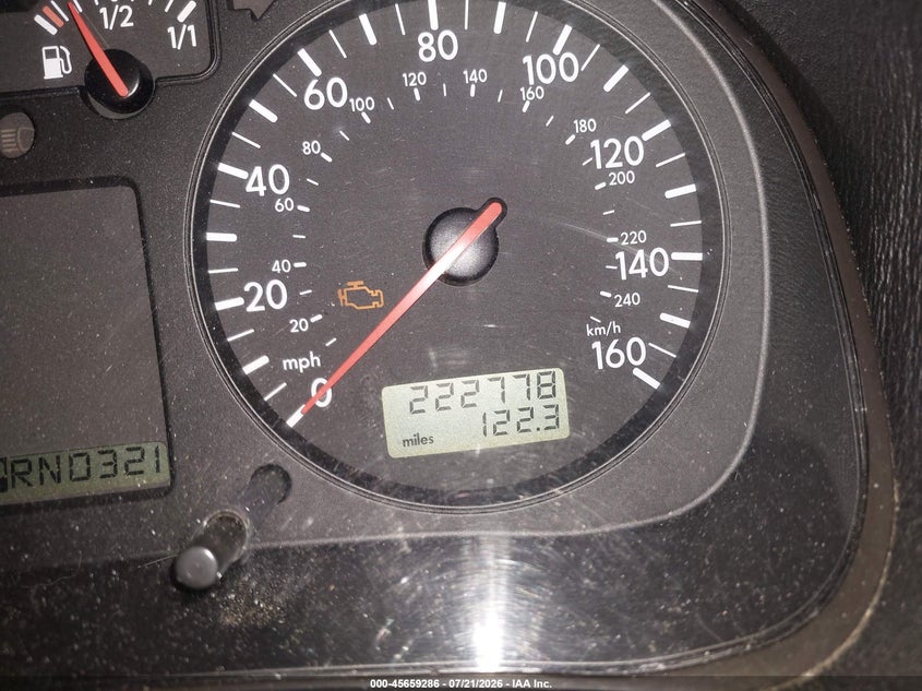 2002 Volkswagen Jetta Gls VIN: 3VWSB69M82M133064 Lot: 45659286