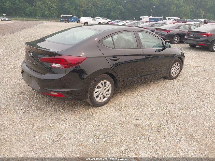 Vin: 5npd74lf9lh600835, lot: 46157881, hyundai elantra se 20204
