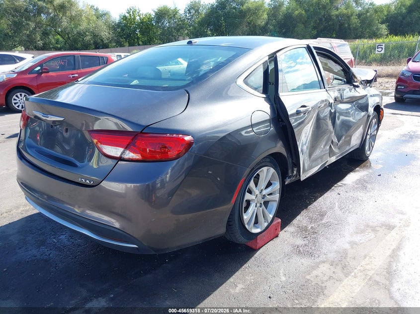 2015 Chrysler 200 Limited VIN: 1C3CCCAB5FN501925 Lot: 45659318