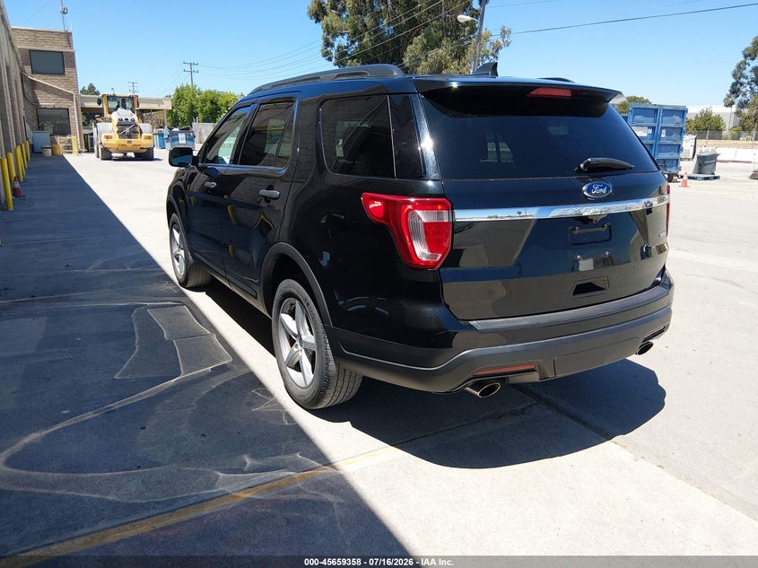 Vin: 1fm5k8bh1jgc45590, lot: 46157930, ford explorer 20183